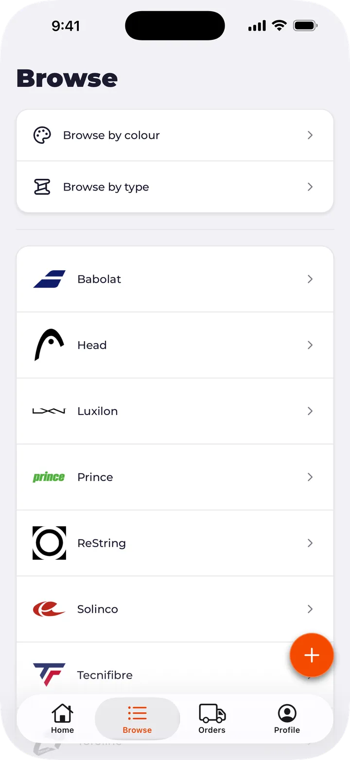 A curated string catalogue.